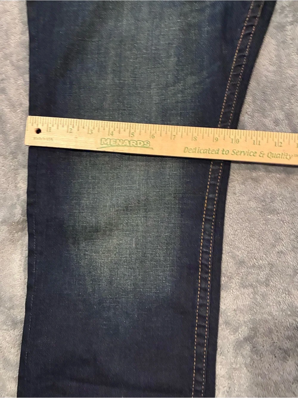 True Religion Ricky Relaxed Straight jeans in a dark indigo wash